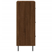 Thumbnail for Sideboard Braun Eichen-Optik 34,5x34x90 cm Holzwerkstoff