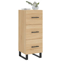 Thumbnail for Sideboard Sonoma-Eiche 34,5x34x90 cm Holzwerkstoff