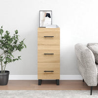 Thumbnail for Sideboard Sonoma-Eiche 34,5x34x90 cm Holzwerkstoff