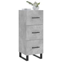 Thumbnail for Sideboard Betongrau 34,5x34x90 cm Holzwerkstoff
