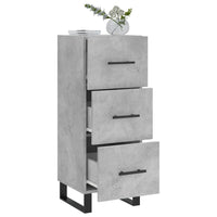 Thumbnail for Sideboard Betongrau 34,5x34x90 cm Holzwerkstoff