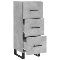 Thumbnail for Sideboard Betongrau 34,5x34x90 cm Holzwerkstoff