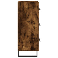 Thumbnail for Sideboard Räuchereiche 34,5x34x90 cm Holzwerkstoff