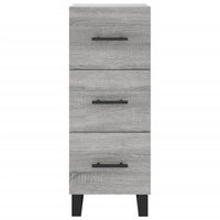 Thumbnail for Sideboard Grau Sonoma 34,5x34x90 cm Holzwerkstoff