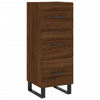 Thumbnail for Sideboard Braun Eichen-Optik 34,5x34x90 cm Holzwerkstoff