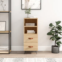 Thumbnail for Sideboard Sonoma-Eiche 34,5x34x90 cm Holzwerkstoff