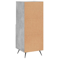 Thumbnail for Sideboard Betongrau 34,5x34x90 cm Holzwerkstoff