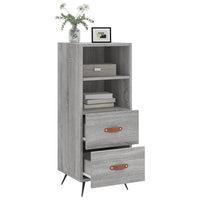Thumbnail for Sideboard Grau Sonoma 34,5x34x90 cm Holzwerkstoff