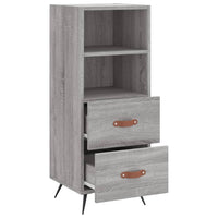 Thumbnail for Sideboard Grau Sonoma 34,5x34x90 cm Holzwerkstoff