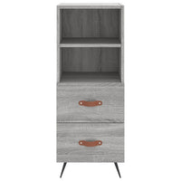 Thumbnail for Sideboard Grau Sonoma 34,5x34x90 cm Holzwerkstoff