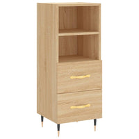 Thumbnail for Sideboard Sonoma-Eiche 34,5x34x90 cm Holzwerkstoff