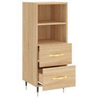 Thumbnail for Sideboard Sonoma-Eiche 34,5x34x90 cm Holzwerkstoff
