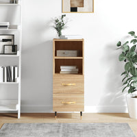 Thumbnail for Sideboard Sonoma-Eiche 34,5x34x90 cm Holzwerkstoff