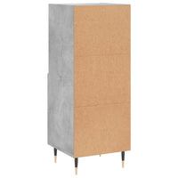 Thumbnail for Sideboard Betongrau 34,5x34x90 cm Holzwerkstoff