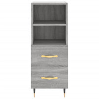 Thumbnail for Sideboard Grau Sonoma 34,5x34x90 cm Holzwerkstoff