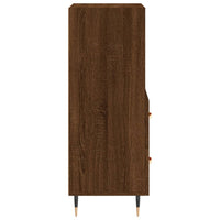 Thumbnail for Sideboard Braun Eichen-Optik 34,5x34x90 cm Holzwerkstoff