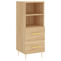 Thumbnail for Sideboard Sonoma-Eiche 34,5x34x90 cm Holzwerkstoff