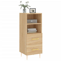Thumbnail for Sideboard Sonoma-Eiche 34,5x34x90 cm Holzwerkstoff