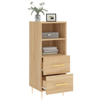 Thumbnail for Sideboard Sonoma-Eiche 34,5x34x90 cm Holzwerkstoff