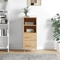 Thumbnail for Sideboard Sonoma-Eiche 34,5x34x90 cm Holzwerkstoff