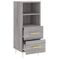 Thumbnail for Sideboard Grau Sonoma 34,5x34x90 cm Holzwerkstoff
