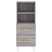 Thumbnail for Sideboard Grau Sonoma 34,5x34x90 cm Holzwerkstoff