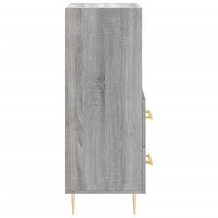 Thumbnail for Sideboard Grau Sonoma 34,5x34x90 cm Holzwerkstoff