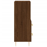 Thumbnail for Sideboard Braun Eichen-Optik 34,5x34x90 cm Holzwerkstoff