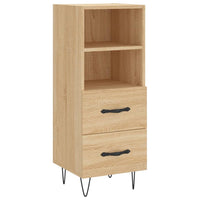 Thumbnail for Sideboard Sonoma-Eiche 34,5x34x90 cm Holzwerkstoff