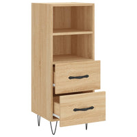 Thumbnail for Sideboard Sonoma-Eiche 34,5x34x90 cm Holzwerkstoff