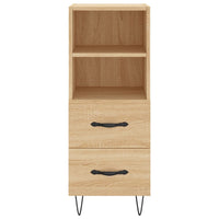 Thumbnail for Sideboard Sonoma-Eiche 34,5x34x90 cm Holzwerkstoff
