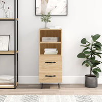 Thumbnail for Sideboard Sonoma-Eiche 34,5x34x90 cm Holzwerkstoff
