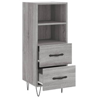 Thumbnail for Sideboard Grau Sonoma 34,5x34x90 cm Holzwerkstoff