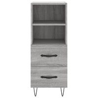 Thumbnail for Sideboard Grau Sonoma 34,5x34x90 cm Holzwerkstoff