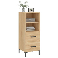 Thumbnail for Sideboard Sonoma-Eiche 34,5x34x90 cm Holzwerkstoff