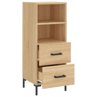 Thumbnail for Sideboard Sonoma-Eiche 34,5x34x90 cm Holzwerkstoff