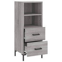 Thumbnail for Sideboard Grau Sonoma 34,5x34x90 cm Holzwerkstoff