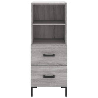 Thumbnail for Sideboard Grau Sonoma 34,5x34x90 cm Holzwerkstoff