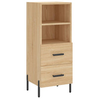 Thumbnail for Sideboard Sonoma-Eiche 34,5x34x90 cm Holzwerkstoff