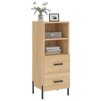 Thumbnail for Sideboard Sonoma-Eiche 34,5x34x90 cm Holzwerkstoff