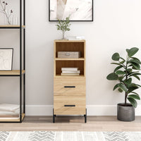 Thumbnail for Sideboard Sonoma-Eiche 34,5x34x90 cm Holzwerkstoff