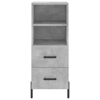 Thumbnail for Sideboard Betongrau 34,5x34x90 cm Holzwerkstoff