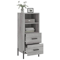 Thumbnail for Sideboard Grau Sonoma 34,5x34x90 cm Holzwerkstoff