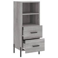Thumbnail for Sideboard Grau Sonoma 34,5x34x90 cm Holzwerkstoff