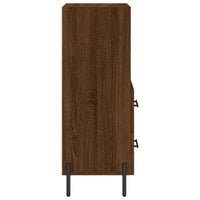 Thumbnail for Sideboard Braun Eichen-Optik 34,5x34x90 cm Holzwerkstoff