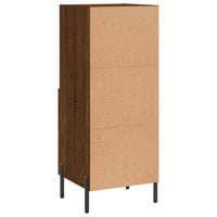 Thumbnail for Sideboard Braun Eichen-Optik 34,5x34x90 cm Holzwerkstoff
