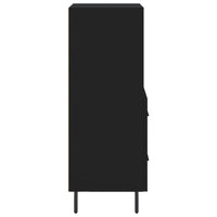 Thumbnail for Sideboard Schwarz 34,5x34x90 cm Holzwerkstoff