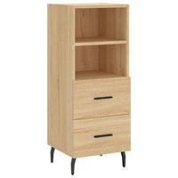 Thumbnail for Sideboard Sonoma-Eiche 34,5x34x90 cm Holzwerkstoff