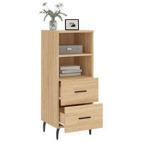 Thumbnail for Sideboard Sonoma-Eiche 34,5x34x90 cm Holzwerkstoff