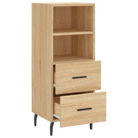 Thumbnail for Sideboard Sonoma-Eiche 34,5x34x90 cm Holzwerkstoff